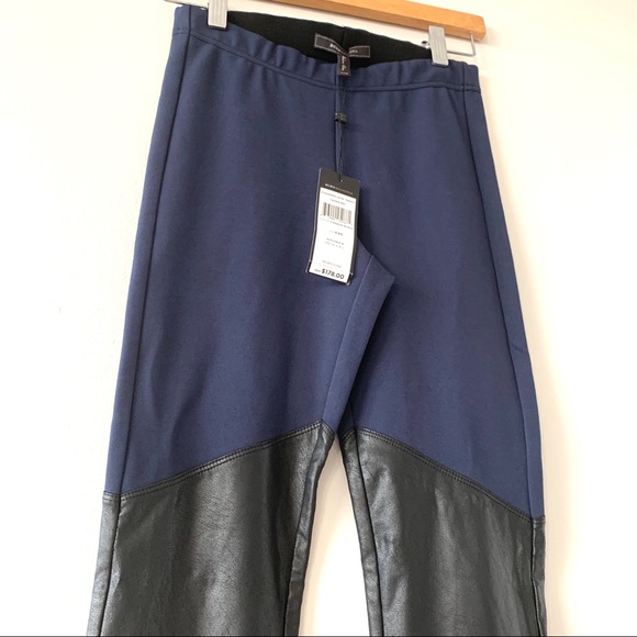 NWT BCBG HAWKINS FAUX LEATHER LEGGINGS - Picture 12 of 16
